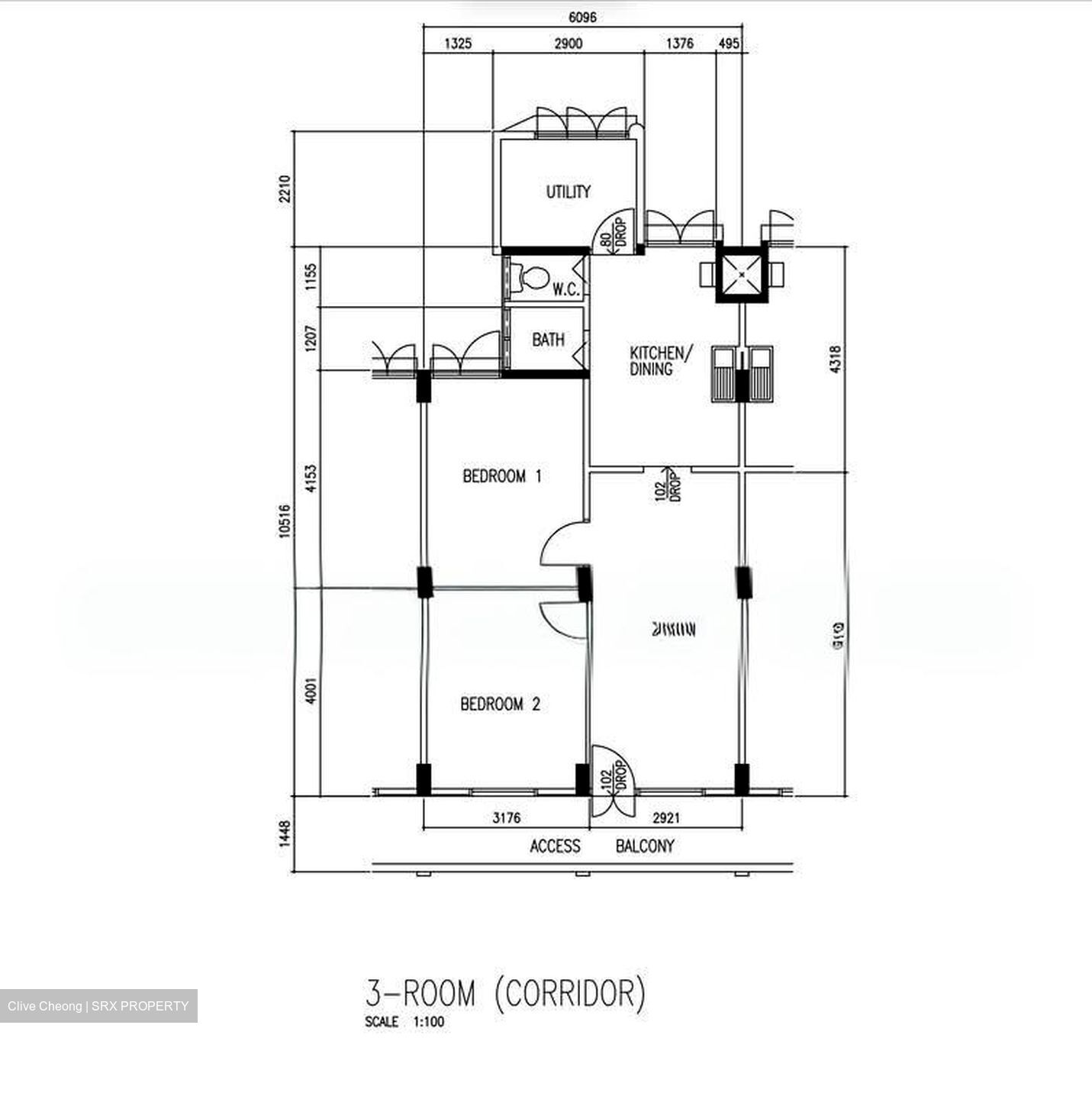 Blk 1 Ghim Moh Green (Queenstown), HDB 3 Rooms #539181431